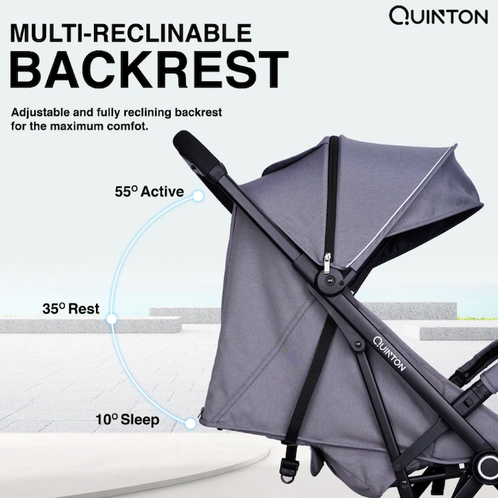 quinton baby cabin size light weight stroller airplane flight train bus car travel compact size 轻便手提自动折叠宝宝手推车旅行方便